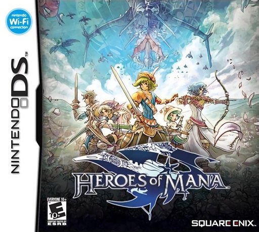 Heroes of Mana box art