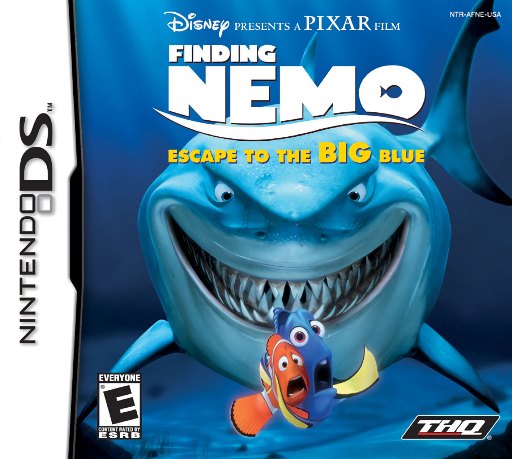 Finding Nemo: Escape to the Big Blue box art
