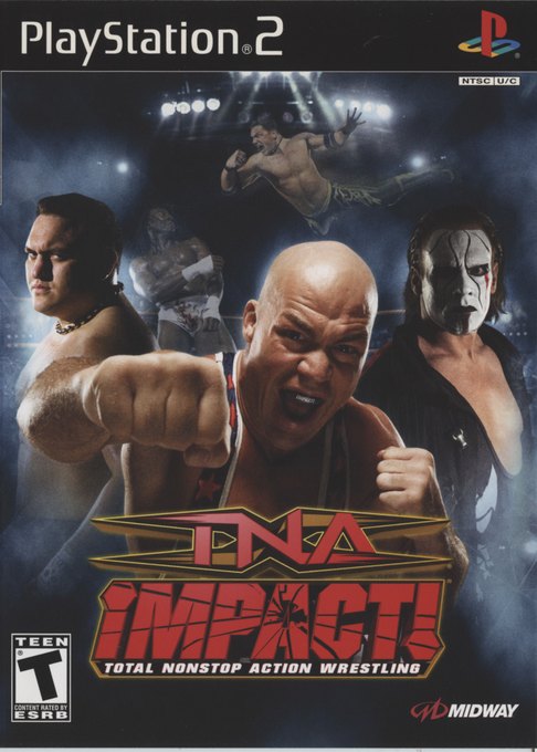 TNA Impact! Total Nonstop Action Wrestling box art