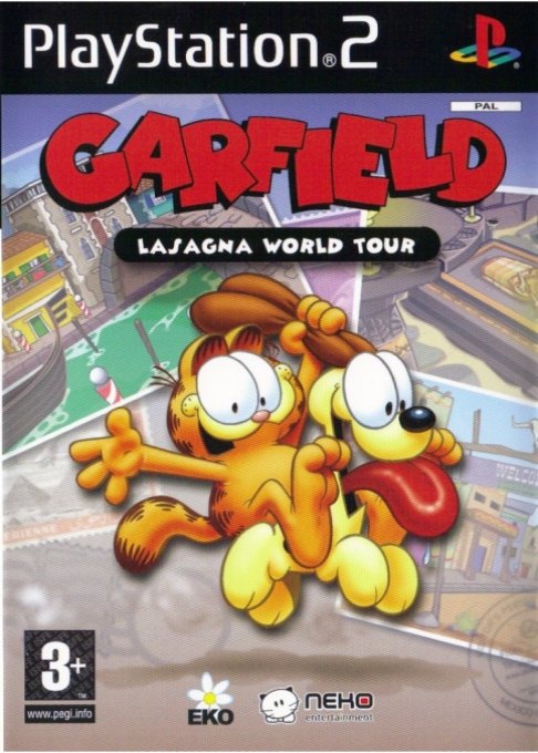 Garfield: Lasagna World Tour box art