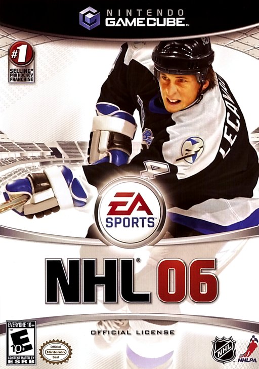 NHL 06 box art