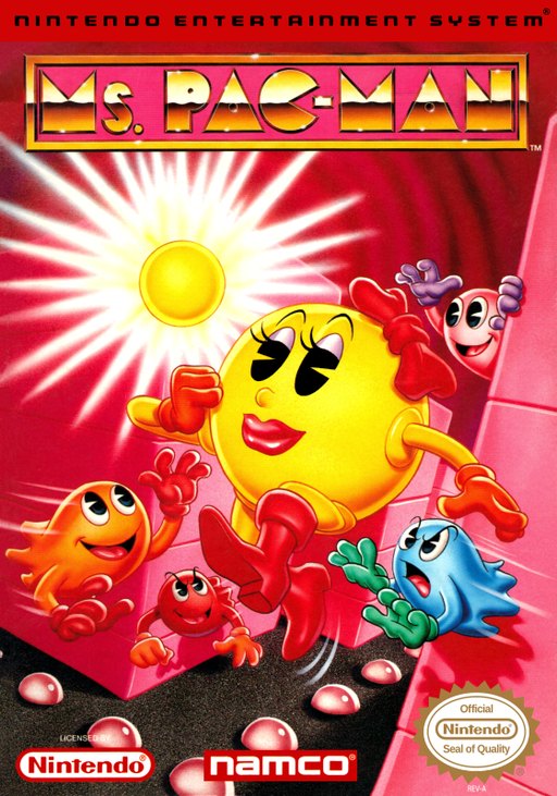Ms. Pac-Man box art