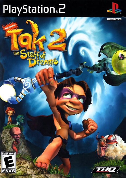 Nickelodeon Tak 2: The Staff of Dreams box art