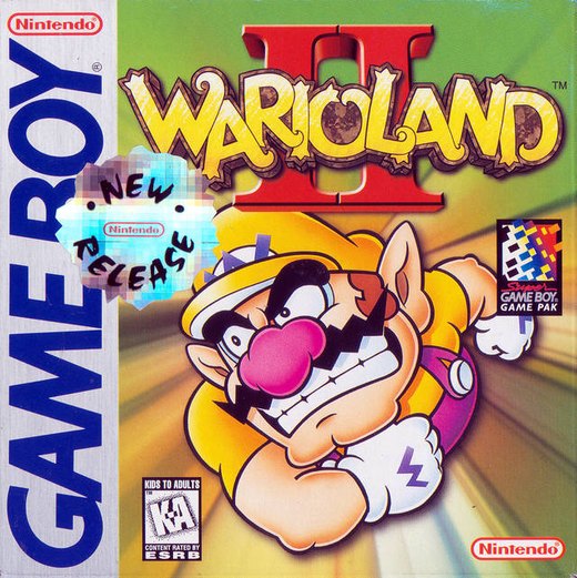 Wario Land II box art