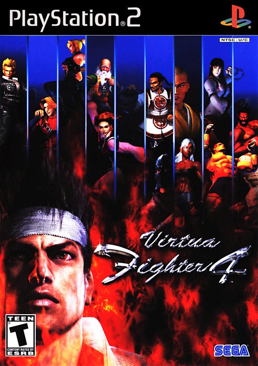 Virtua Fighter 4 box art