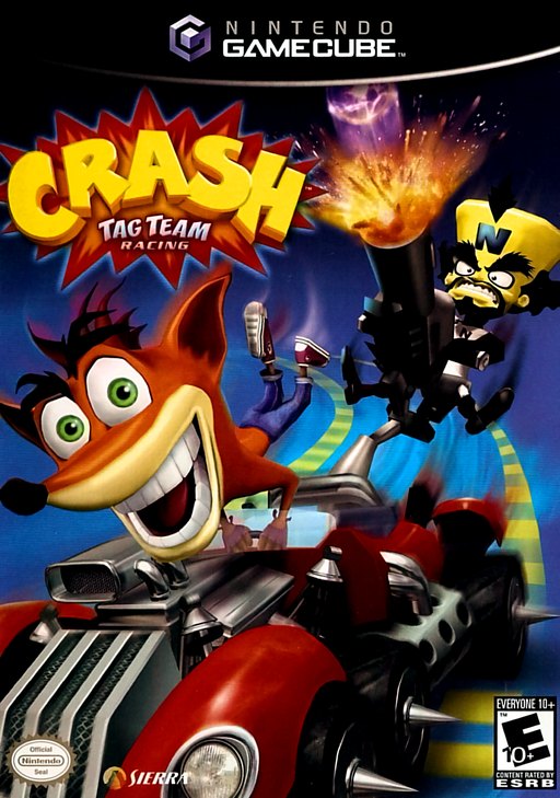 Crash Tag Team Racing box art