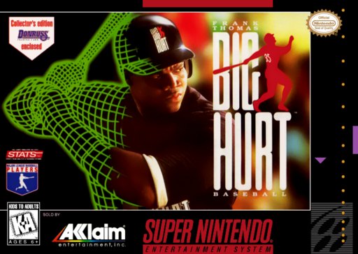 Frank Thomas Big Hurt Baseball box art