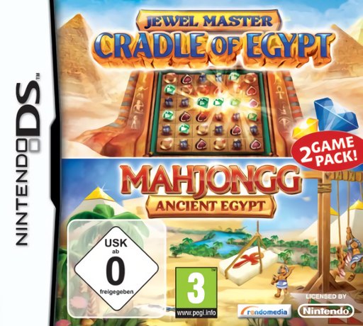 2 Games in 1: Jewel Master: Cradle of Egypt + Mahjongg: Ancient Egypt box art