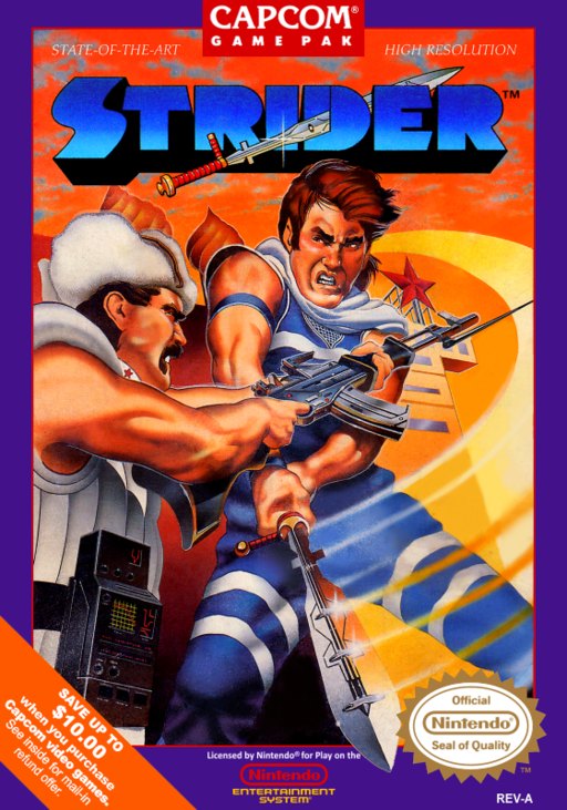 Strider box art