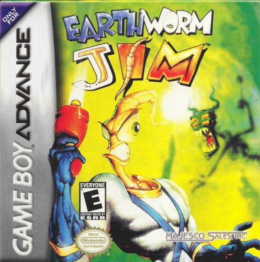 Earthworm Jim box art