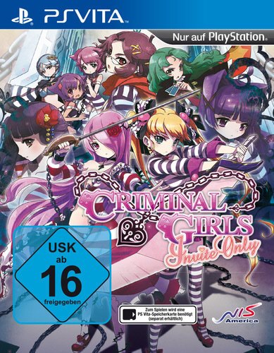 Criminal Girls: Invite Only box art