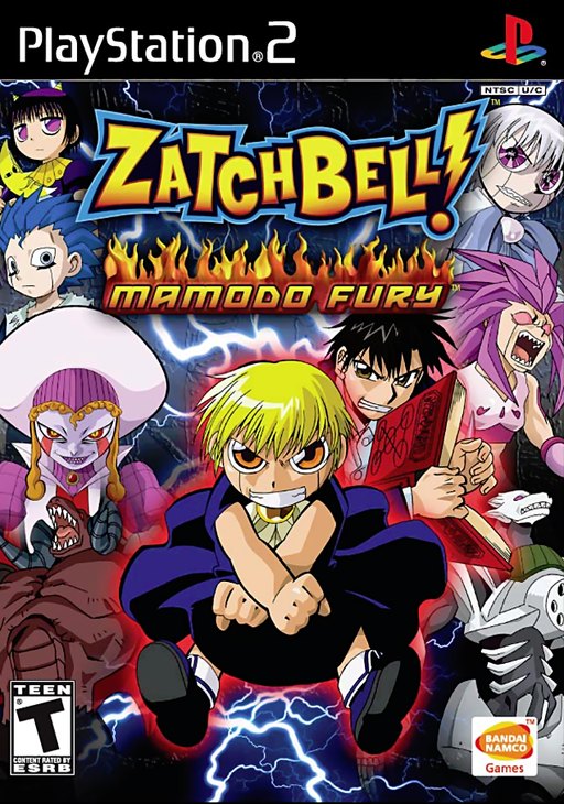 Zatch Bell! Mamodo Fury box art