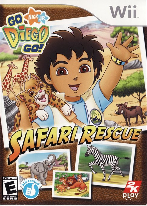 Nick Jr. Go Diego Go! Safari Rescue box art