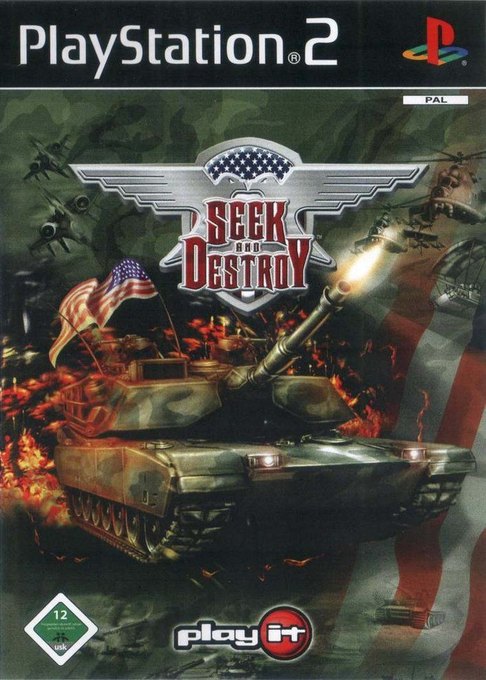 Seek and Destroy box art