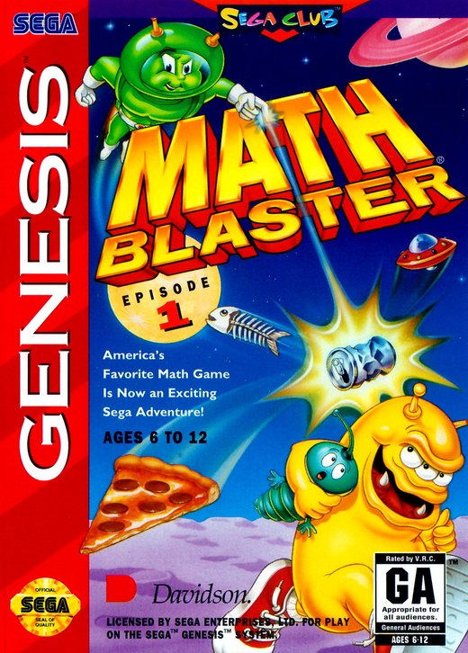 Math Blaster: Episode 1 box art