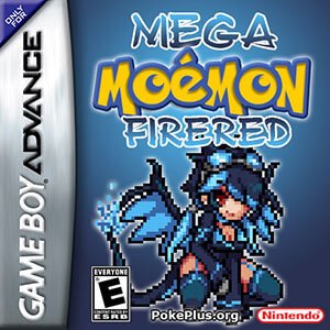 Mega Moémon Fire Red box art