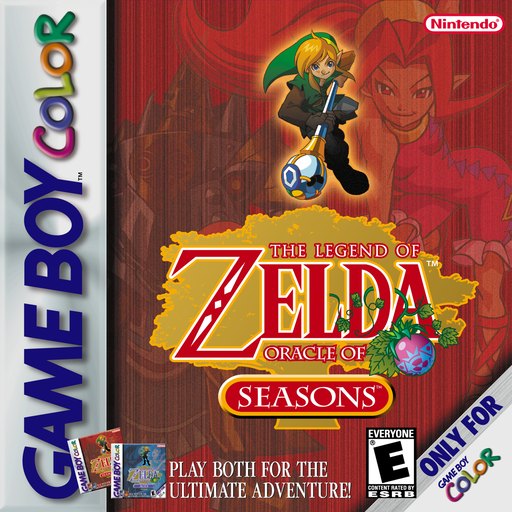 The Legend of Zelda: Oracle of Seasons box art