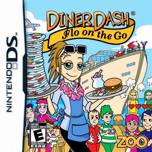 Diner Dash: Flo on the Go box art