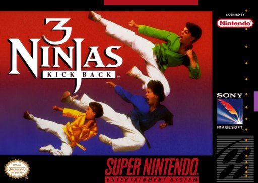 3 Ninjas Kick Back box art