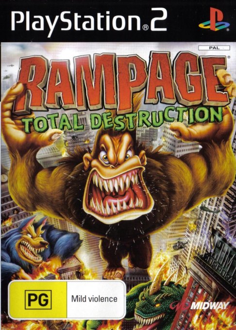 Rampage: Total Destruction box art