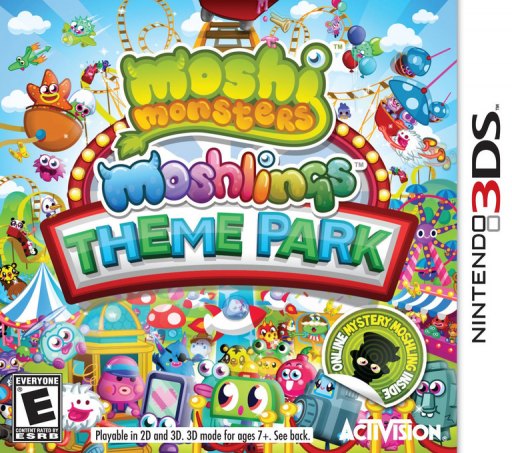 Moshi Monsters: Moshlings Theme Park box art