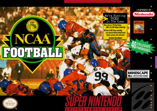NCAA Football box art