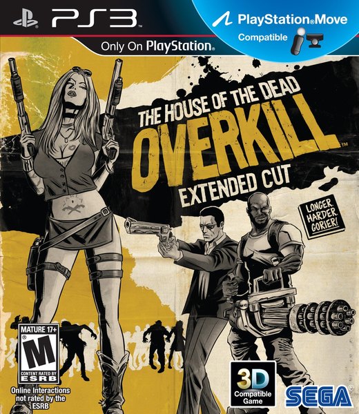 The House of the Dead: Overkill Extended Cut box art