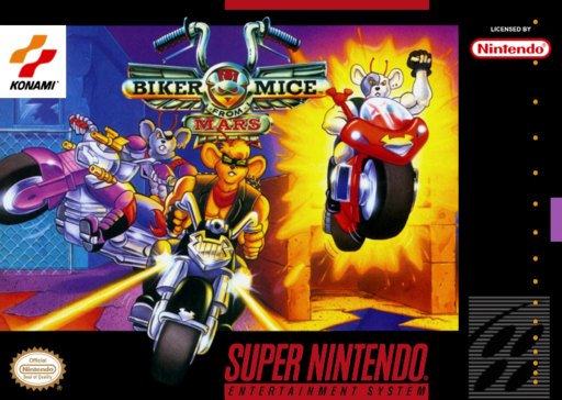 Biker Mice from Mars box art