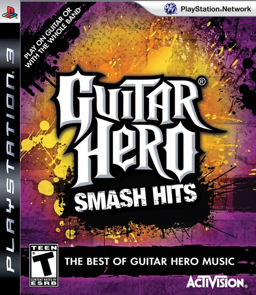 Guitar Hero: Smash Hits box art