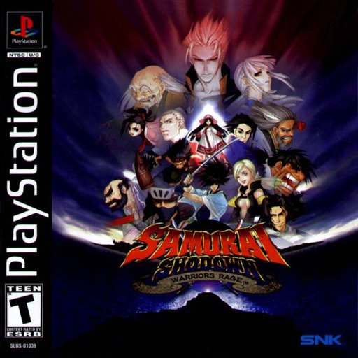 Samurai Shodown: Warriors Rage box art