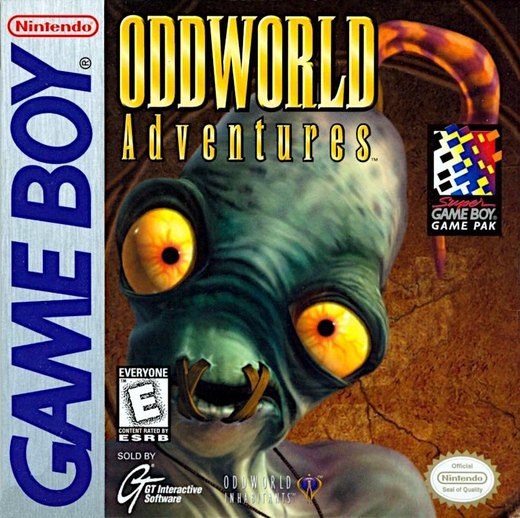 Oddworld Adventures box art