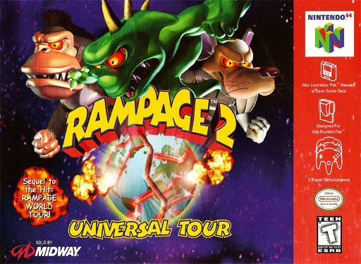 Rampage 2: Universal Tour box art