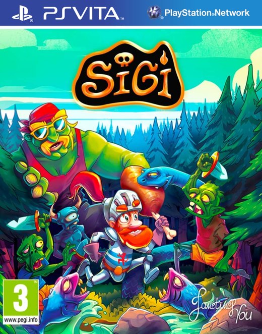 Sigi: A Fart for Melusina box art