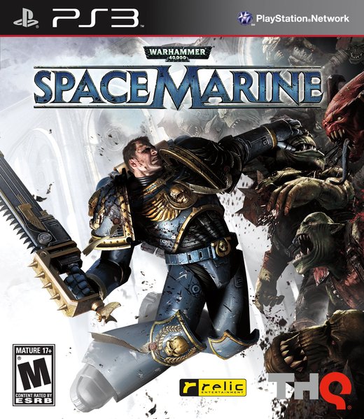 Warhammer 40,000: Space Marine box art