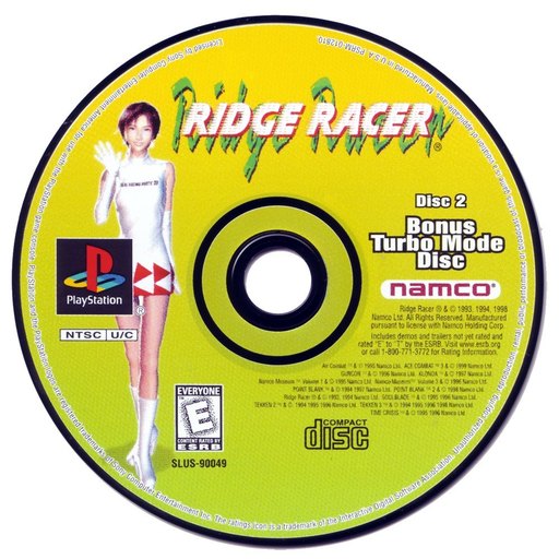 Ridge Racer Bonus Turbo Mode Disc box art