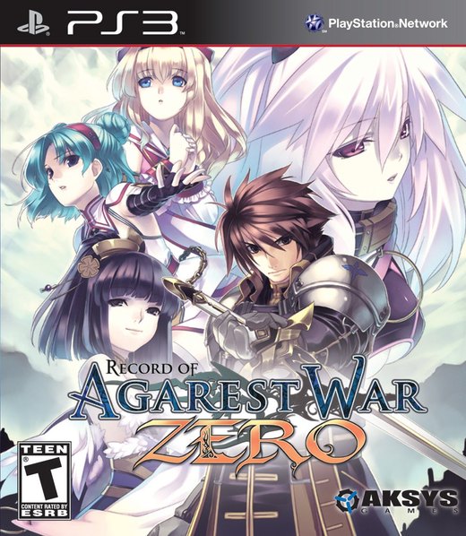 Record of Agarest War Zero box art