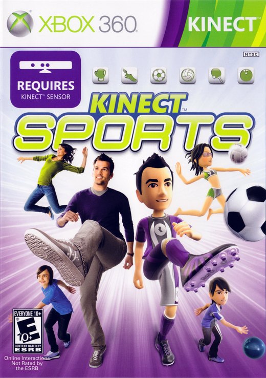 Kinect Sports box art