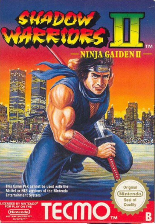 Shadow Warriors II: Ninja Gaiden II box art