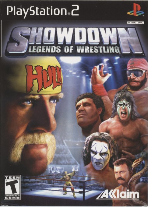 Showdown: Legends of Wrestling box art