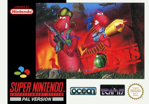 Worms box art