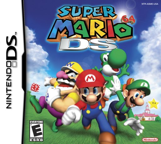 Super Mario 64 DS box art