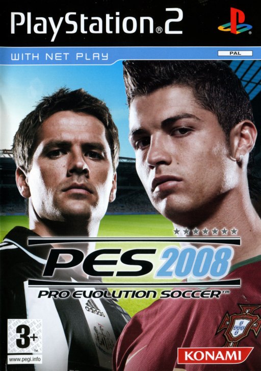 PES 2008: Pro Evolution Soccer box art