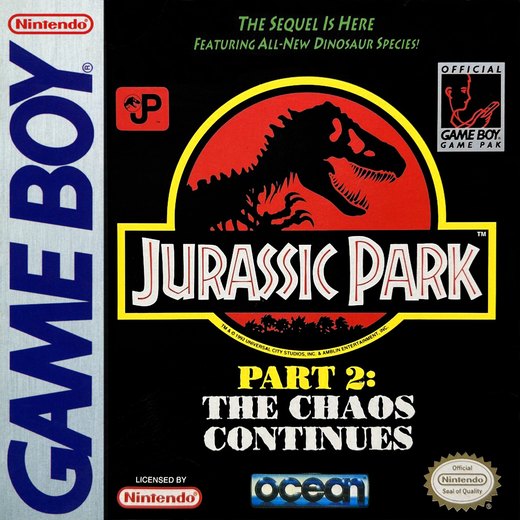 Jurassic Park Part 2: The Chaos Continues box art