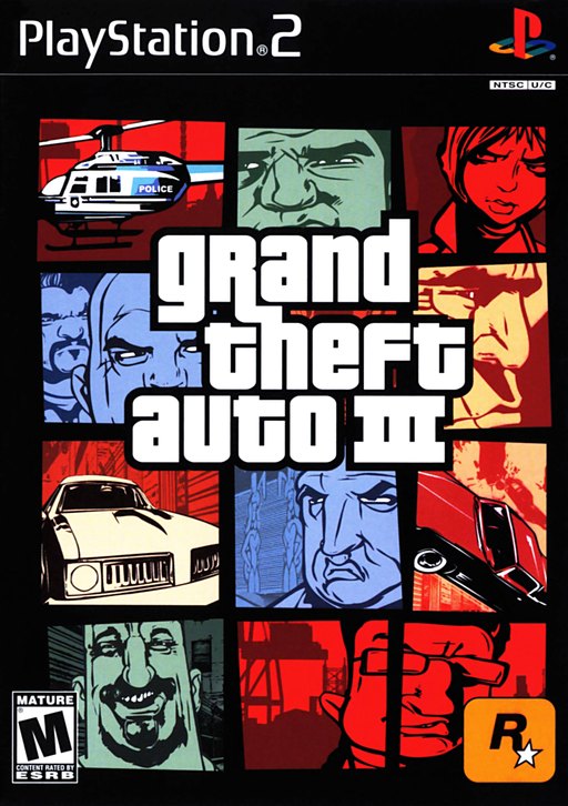 Grand Theft Auto III box art