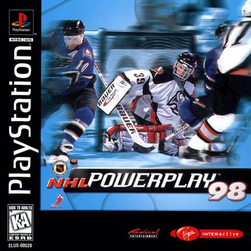 NHL Powerplay 98 box art