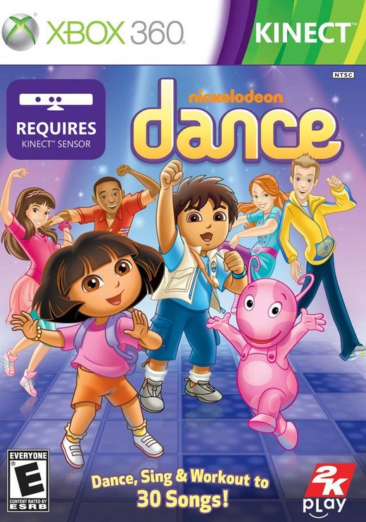 Nickelodeon Dance box art