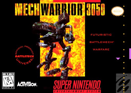 MechWarrior 3050 box art