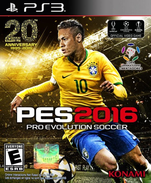 PES 2016: Pro Evolution Soccer box art