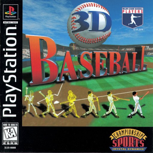 3D Baseball box art
