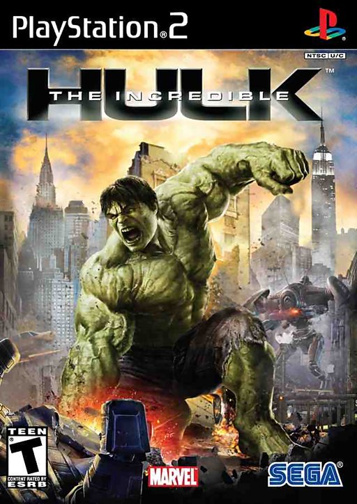 The Incredible Hulk box art
